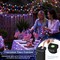 Red White and Blue Lights Outdoor, 32ft 100 LED Patriotic String Lights for 4th of July, Memorial Day, Independence Day Decor, 8 Modes Timer Waterproof Connectable